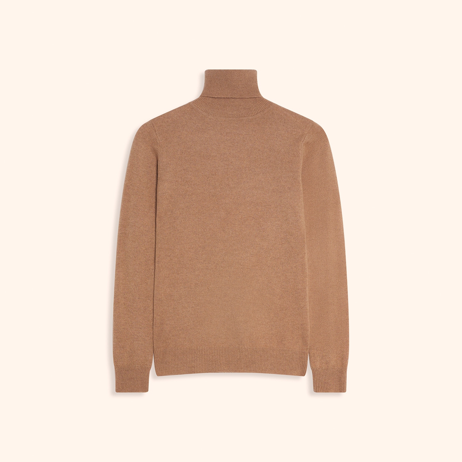 Pull col roulé
